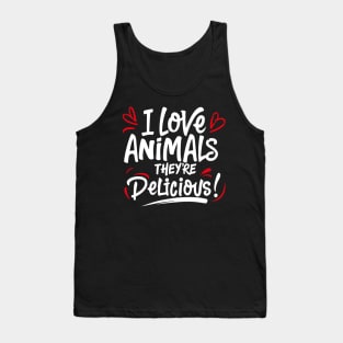 International Eat an Animal Day Tank Top